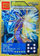 Bandai Digimon S1 D-CYBER Card Gold Stamp Gigaseadramon - £31.63 GBP