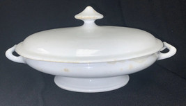 Imperial English Ironstone By Hope &amp; Carter Pattern Casserole Dish 1860s Rare - £22.24 GBP