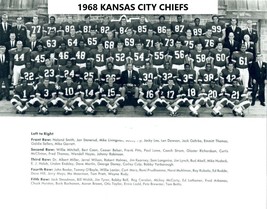 1968 KANSAS CITY CHIEFS 8X10 TEAM PHOTO FOOTBALL NFL PICTURE NFL KC - $4.94