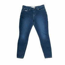 Levi Strauss Signature Gold Jeans Size 14M Blue Denim Cotton Stretch Blend 34X28 - £15.50 GBP