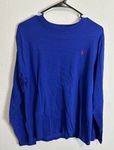 Polo By Ralph Lauren Youth Blue Long Sleeve Small Pony Logo Shirt Sz XL ... - $17.81
