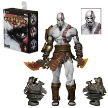 Anime Neca God of War 3 Ultimate Kratos 7&quot; Action Figures Collection Model Toy - £35.61 GBP