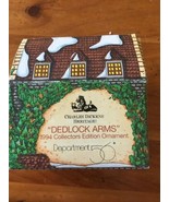 Department 56 Charles Dickens Heritage Village Dedlock Arms SIGNED Retir... - £20.23 GBP