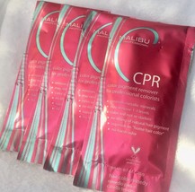 4 Malibu CPR Color and Stain Remover Correction Packets and 4 Processing Caps - £49.65 GBP