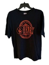 Henry Rifle Company T Shirt &quot;Made In America Or Not Made At All&quot; Large B... - £17.10 GBP