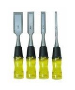 Pittsburgh 4 Piece Wood Chisel Set - $74.67 CAD