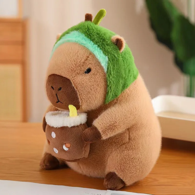 Type #D Cute Capybara Plush Pillow - £12.70 GBP