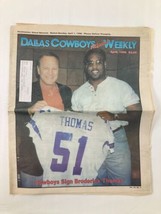 Dallas Cowboys Weekly Newspaper April 1996 Vol 22 #3 Broderick Thomas - £10.57 GBP