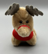 Ornament Beanie Babies  TY Reindeer Jingles 2007 Plush Chestnut 2013 - £10.97 GBP
