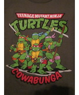 NWT - Teenage Mutant Ninja Turtles COWABUNGA Image Boy&#39;s 4 Green Long Sl... - £19.10 GBP