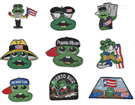 Coqui Patches Pick Style Puerto Rico Boricua Boricua Borinquén Salsa - $5.95