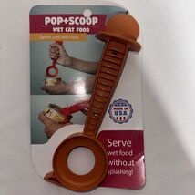 Pet Food Can Opener Serving Spoon Scoop Wet Food Helper Dog or Cat Pop &amp;... - $8.91