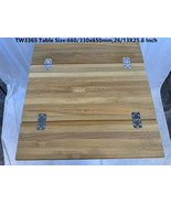 Rectangular Folding Wing Plain Teak Table Top Marine Boat Caravan RV 2 Size - $797.99 CAD+