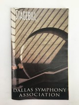 1998 Stagebill Dallas Symphony Association Andrew Litton in Action - £14.81 GBP