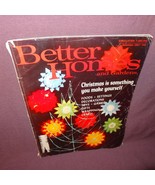 Better Homes and Gardens Magazine Dec 1967 Christmas Make Yourself Decor... - £15.04 GBP