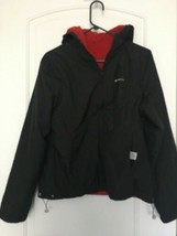 Champion Women&#39;s Black &amp; Red  Full Zip  Jacket Athletic Reversible Size ... - $43.65
