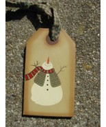  31617S - Snowman Gift Tag  - £1.55 GBP