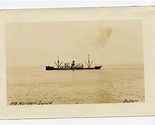 SS Northern Sword Cargo Ship Photograph Sunk in Collision 1943 - $17.82