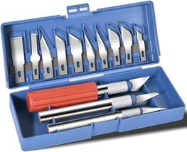 13 Craft Knife Exacto Knife Set Professional Hobby Knife for Carving Art... - $10.39