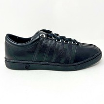 K-Swiss Classic 66 Triple Black Mens Casual Sneakers 06380 001 - £43.92 GBP