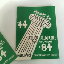 Taylor Allderdice high school know do be  40th reunion 1984 class of 1944  - $35.59