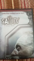 Saw IV (DVD, non Évalué Montage Du Directeur, Grand-écran, 2007) - £18.17 GBP