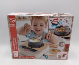 Hape Fun Fan Fryer Kitchen Playset with Stove Fan STEM Wooden  - £15.45 GBP