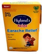 Hyland&#39;s 4 kids Earache Relief 40 quick-dissolving tablets 194mg - £4.33 GBP