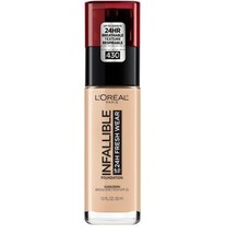 L&#39;oreal Infallible 24HR Fresh Wear Foundation #430 Ivory Buff Sealed - $11.34