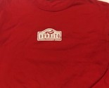 Red Burrito Restaurant Employee Shirt Workwear Large Red DW1 - $5.93