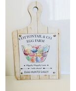 Cottontail Egg Farm  Easter Decorative Cutting Board. ShipN2Hours - $287.84 MXN