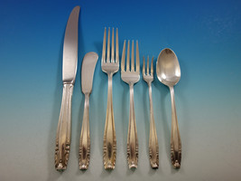 Stradivari by Wallace Sterling Silver Flatware Set for 12 Service 90 pieces - £4,227.84 GBP