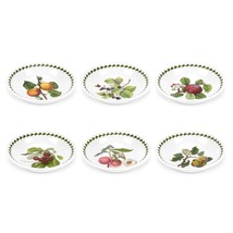 Portmeirion Pomona Pasta Bowl | Set of 6 Bowls with Assorted Motifs | 8.5 Inch | - £107.83 GBP