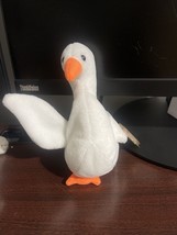 TY Beanie Baby - GRACIE the Swan (5.5 inch) -1996 Stuffed Animal Toy - $6.89