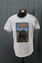 Vintage Graphic T-shirt Calgary Stampede Chuck Wagon Graphic - Men&#39;s Large - £39.28 GBP