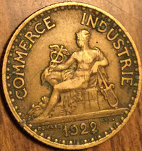 1922 France 1 Franc Coin - £1.17 GBP