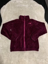 The North Face Youth Girls Large Full Zip Jacket Purple Fleece 14/16 - $19.79