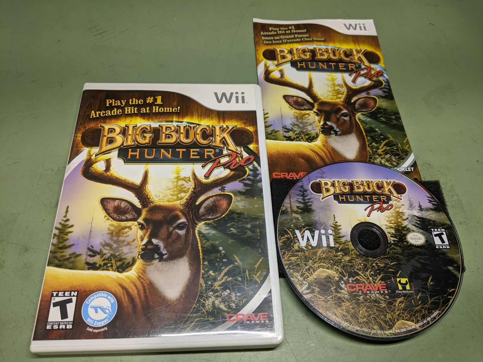 Big Buck Hunter Pro Nintendo Wii Complete in Box - $25.87