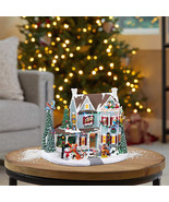 Christmas Animated Disney Holiday House Lights Music Songs Handcrafted I... - £159.86 GBP