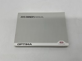 2015 Kia Optima Sedan Owners Manual Handbook OEM L01B46010 - $22.49
