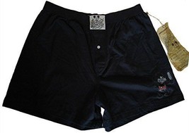 Disney Men’s Classic Collection Boxer Shorts Small Black - £30.35 GBP
