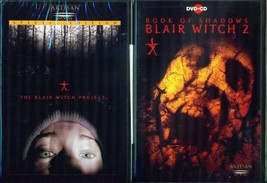 Blair Witch Triple 1-2-3: Project-Book Of Shadows-Remake- Cult Horror- New 3 Dvd - £26.32 GBP