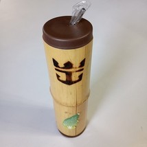 BAMBOO TIKI INSULATED TRAVEL TUMBLER/CUP  - $272.87 MXN