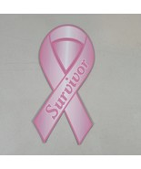 Breast Cancer Survivor Magnet Pink Ribbon Awareness Cars Trucks Refriger... - $6.98