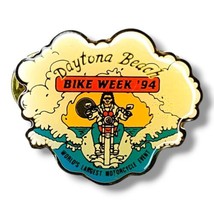 Vintage Daytona Bike Week Enamel Pin 1994  - $14.99