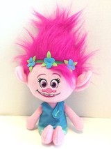 Hasbro Trolls Movie Poppy Talking Doll Plush Stuffed Pink 14in - £10.60 GBP