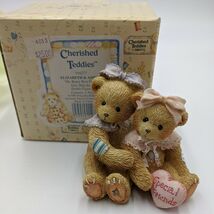 Cherished Teddies Elizabeth Ashley &#39;My Beary Best Friend&#39; #916277 Enesco... - $17.39 CAD
