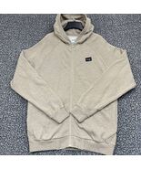 Diamond Supply Co. Hoodie Men Large Beige Full Zip Long Sleeve Pocket L - $28.88