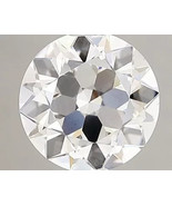 Lab Grown 2.10 Cts Euro Cut F Color VVS2 Clarity IGI Certified CVD Diamond - $18,252.08 MXN