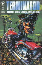 The Terminator: Hunters and Killers Comic Book #2 Dark Horse 1992 VERY F... - $2.50